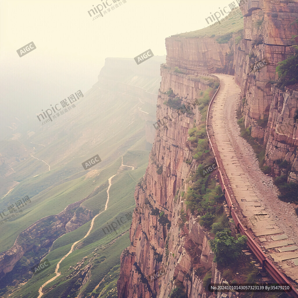 絕壁上的道路