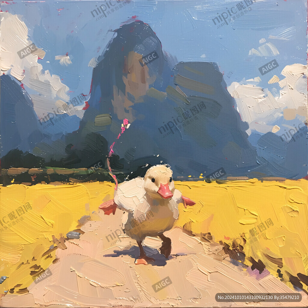 溜達雞插畫