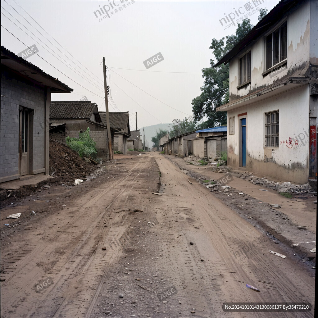 棚戶區(qū)道路