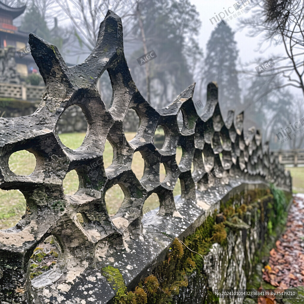 禪院圍墻禪院墻壁