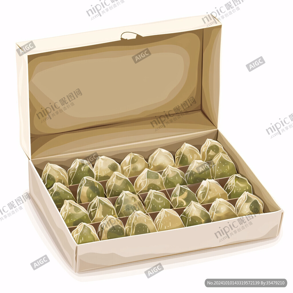 板栗包裝素材