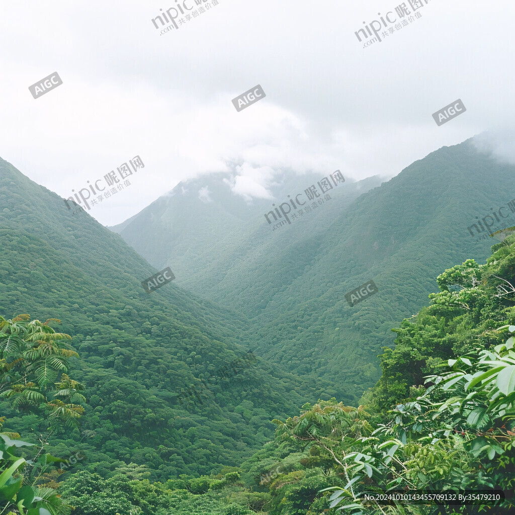 七姑山山峰素材