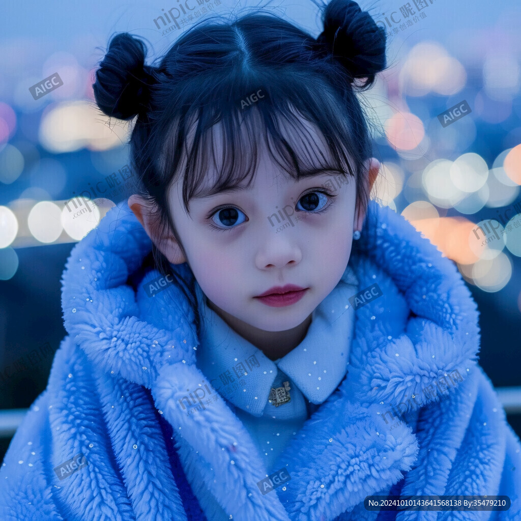 大眼睛小女孩