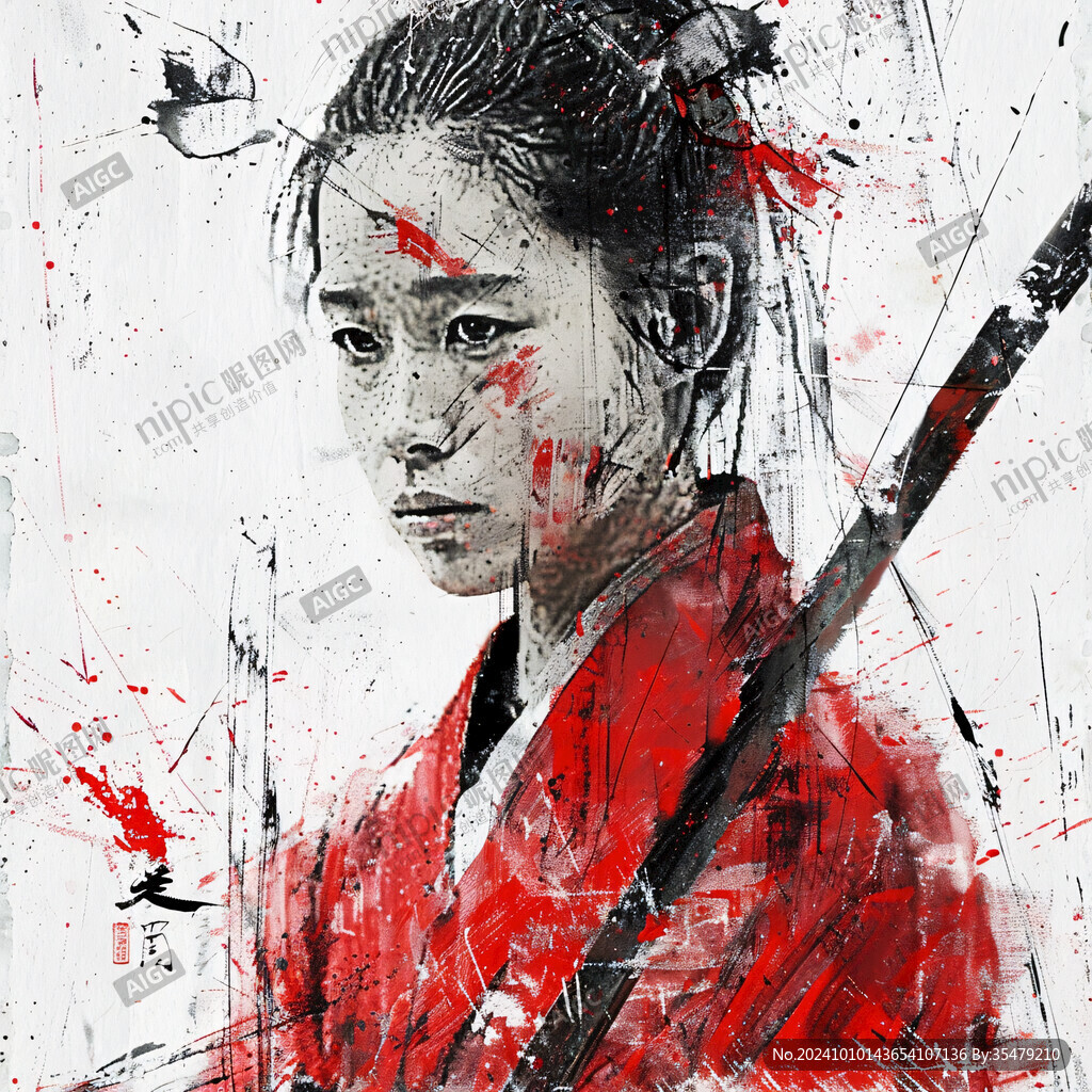武道裝飾畫