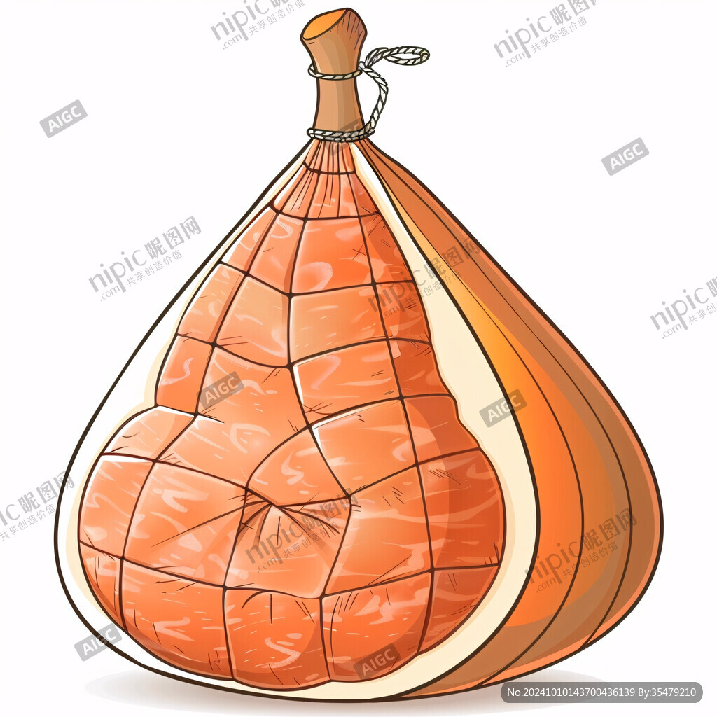 開口松子插畫