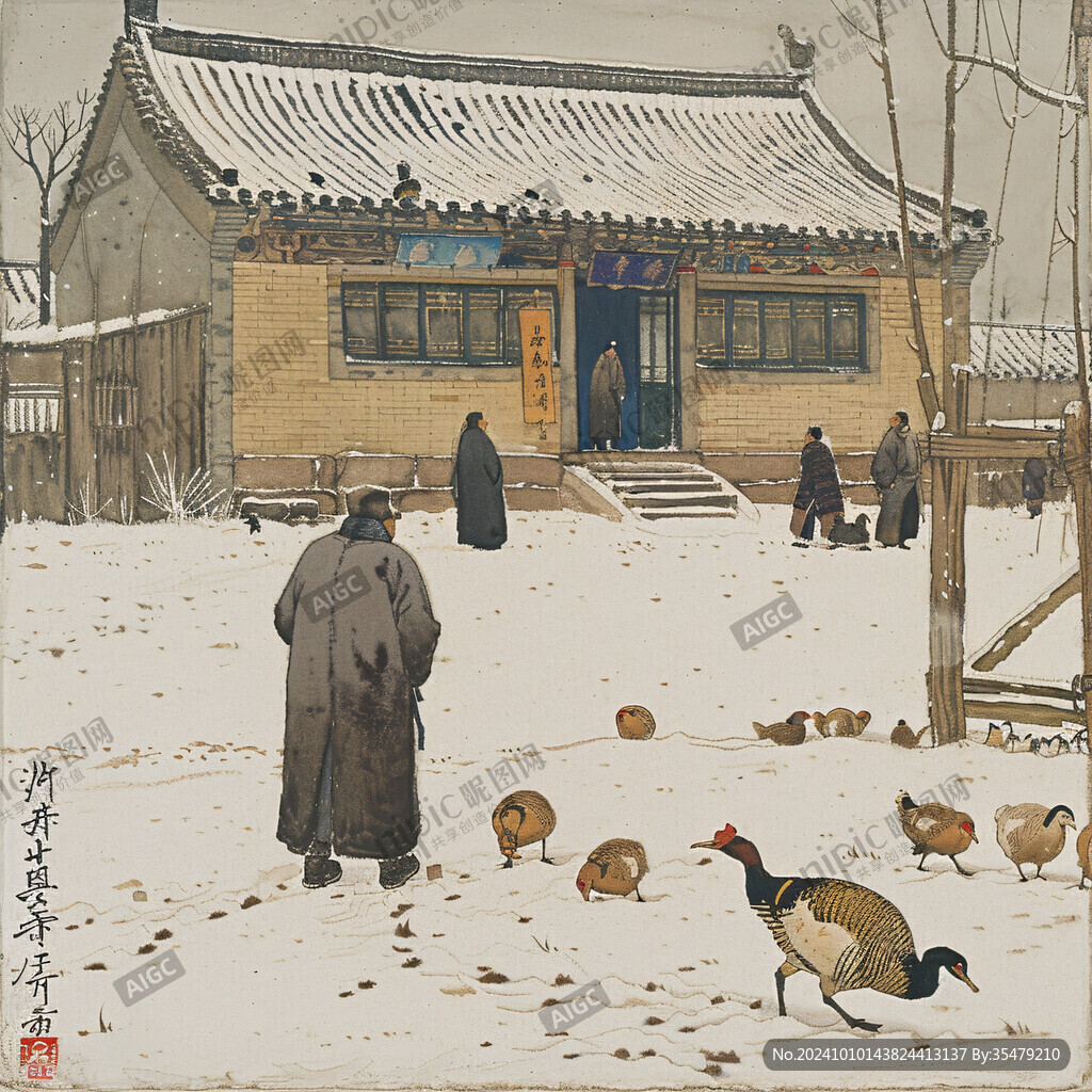 東北農(nóng)村民俗畫(huà)