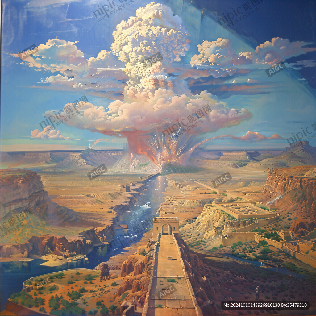 3d畫展高清素材