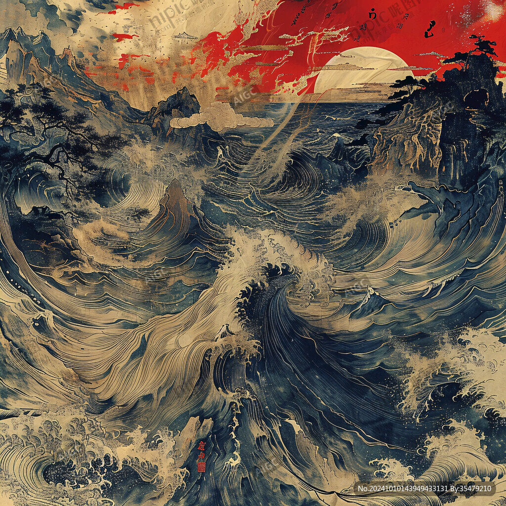國潮海浪