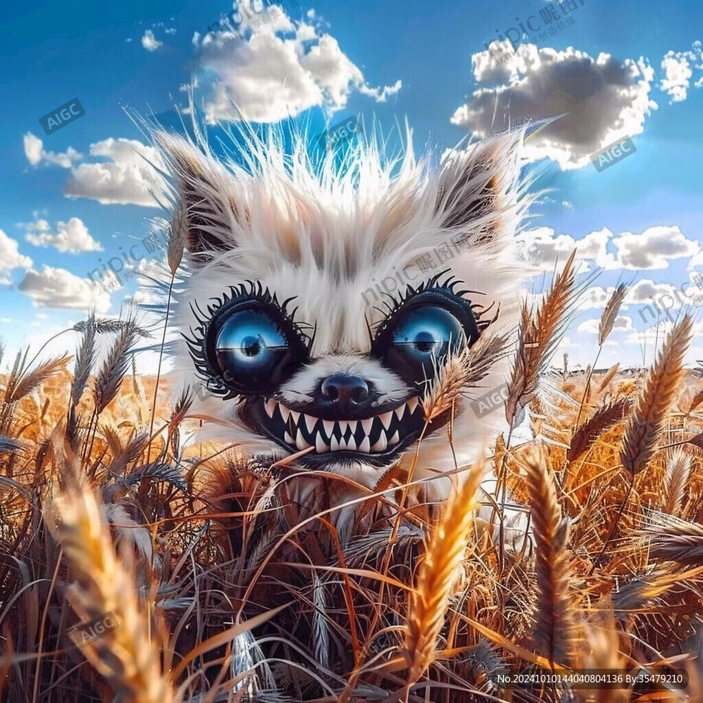 馬虎面插畫