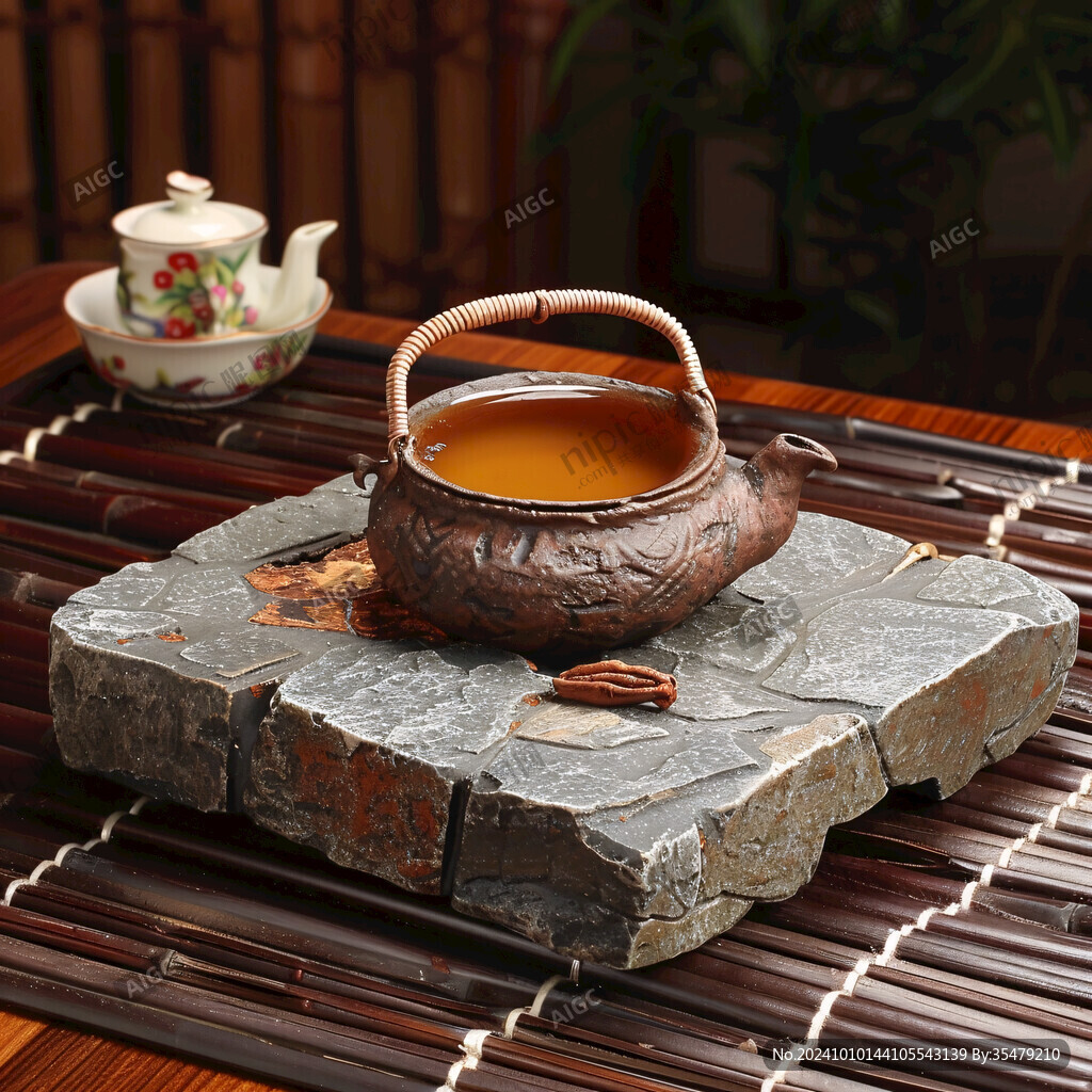 石磨茶盤