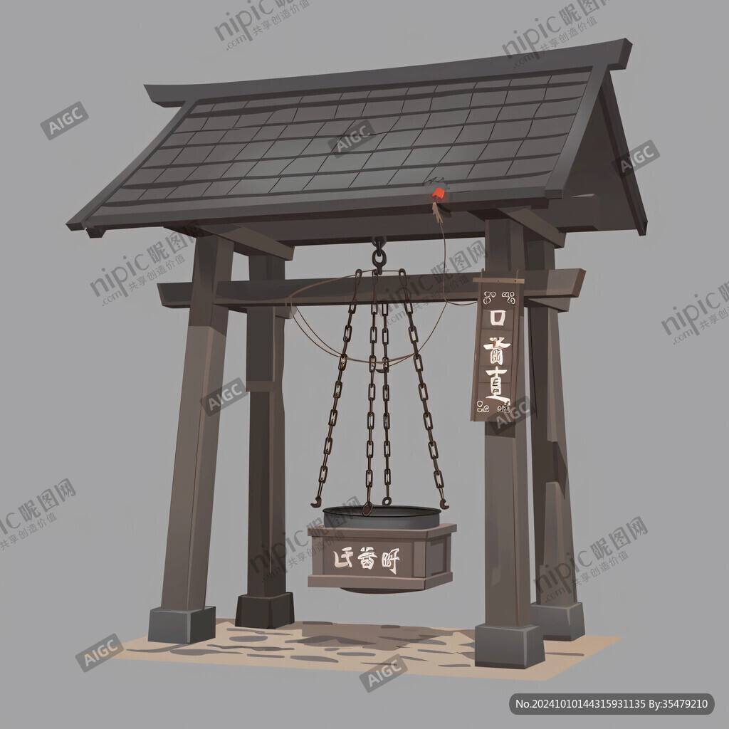 日式木牌坊