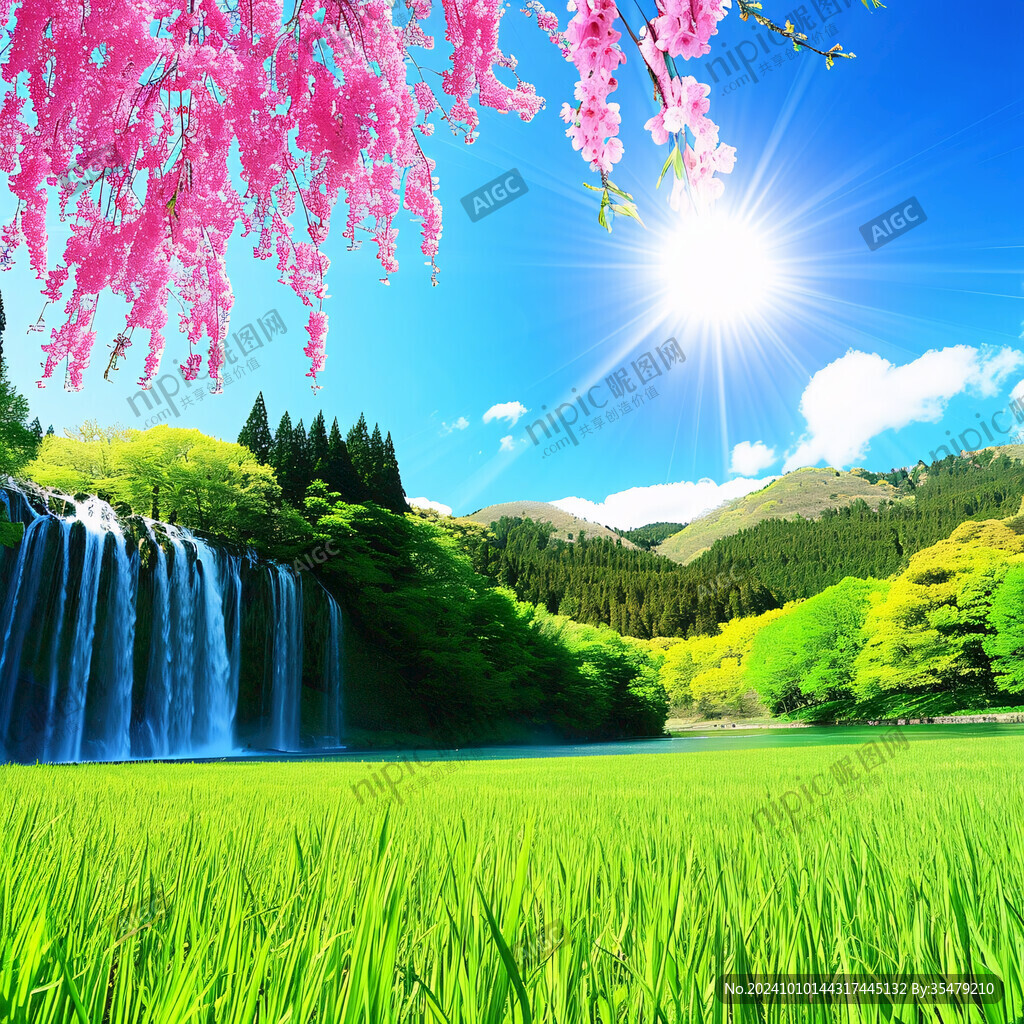 春日風(fēng)景素材