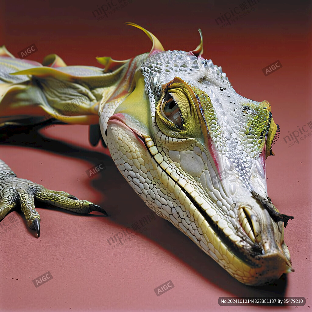 鱷魚3d畫