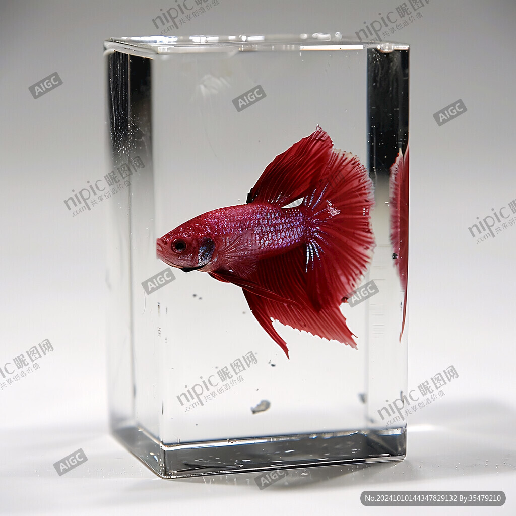 3d魚類樹脂畫