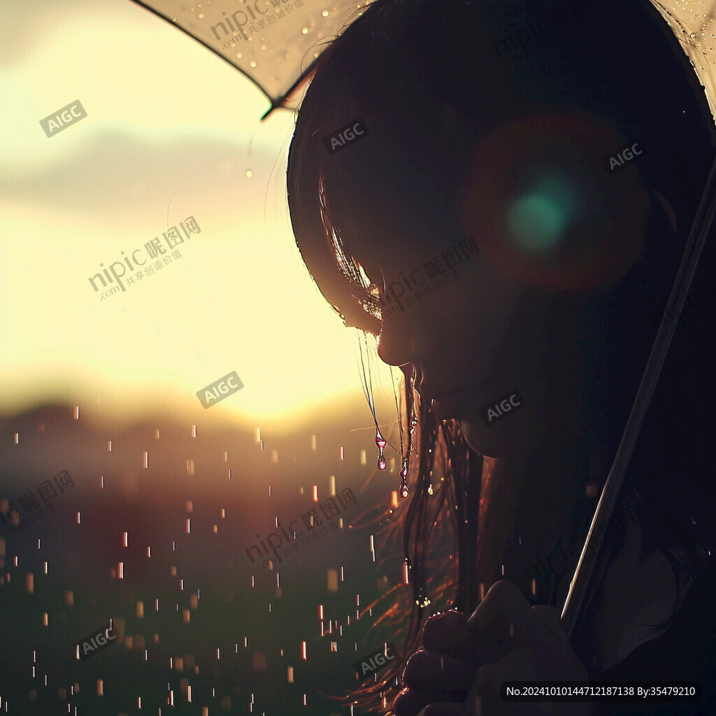 雨傘少女