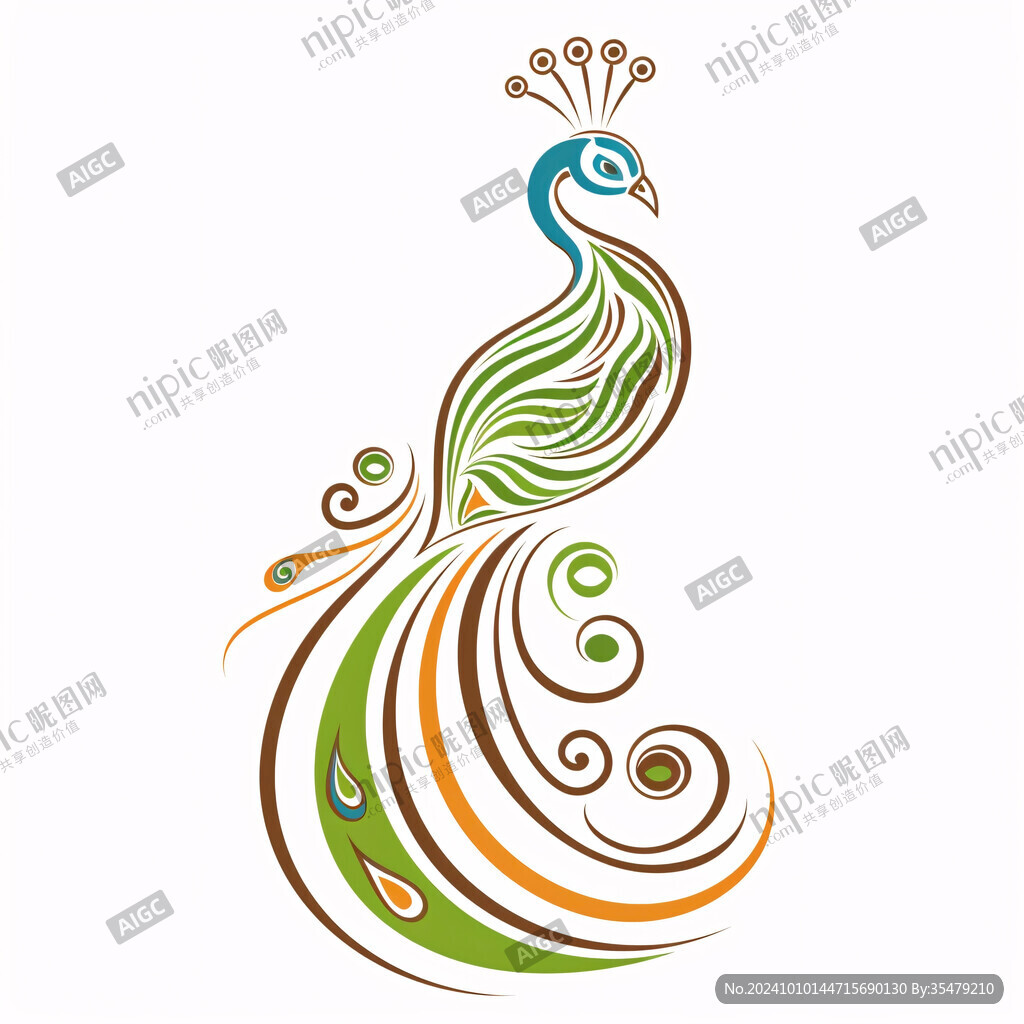 音樂孔雀logo