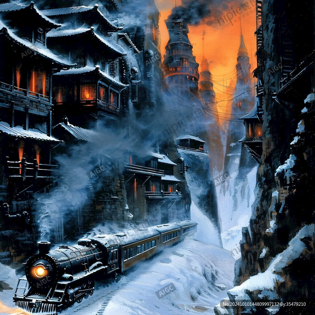 魅力火車站裝飾畫藝術(shù)