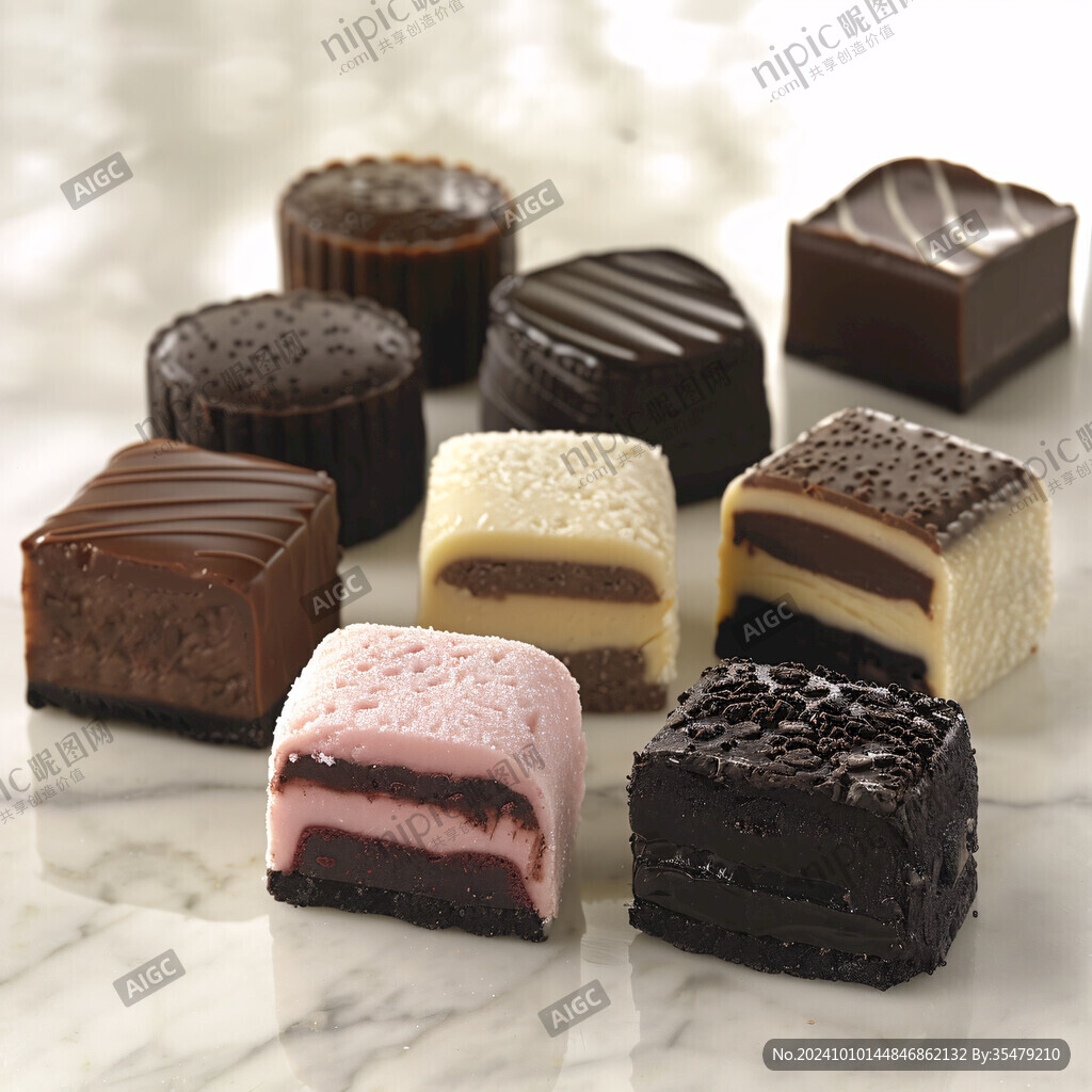 美食零食甜品模型