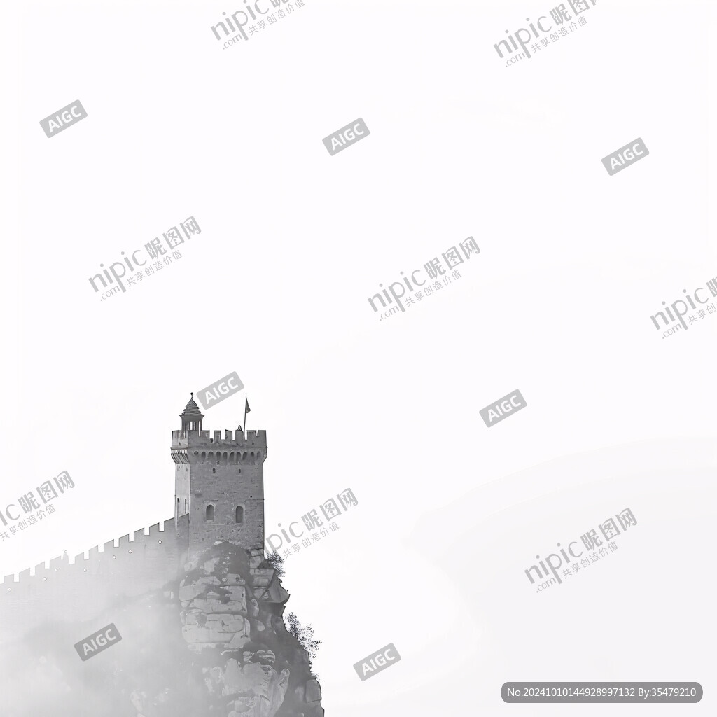 意境水墨長(zhǎng)城