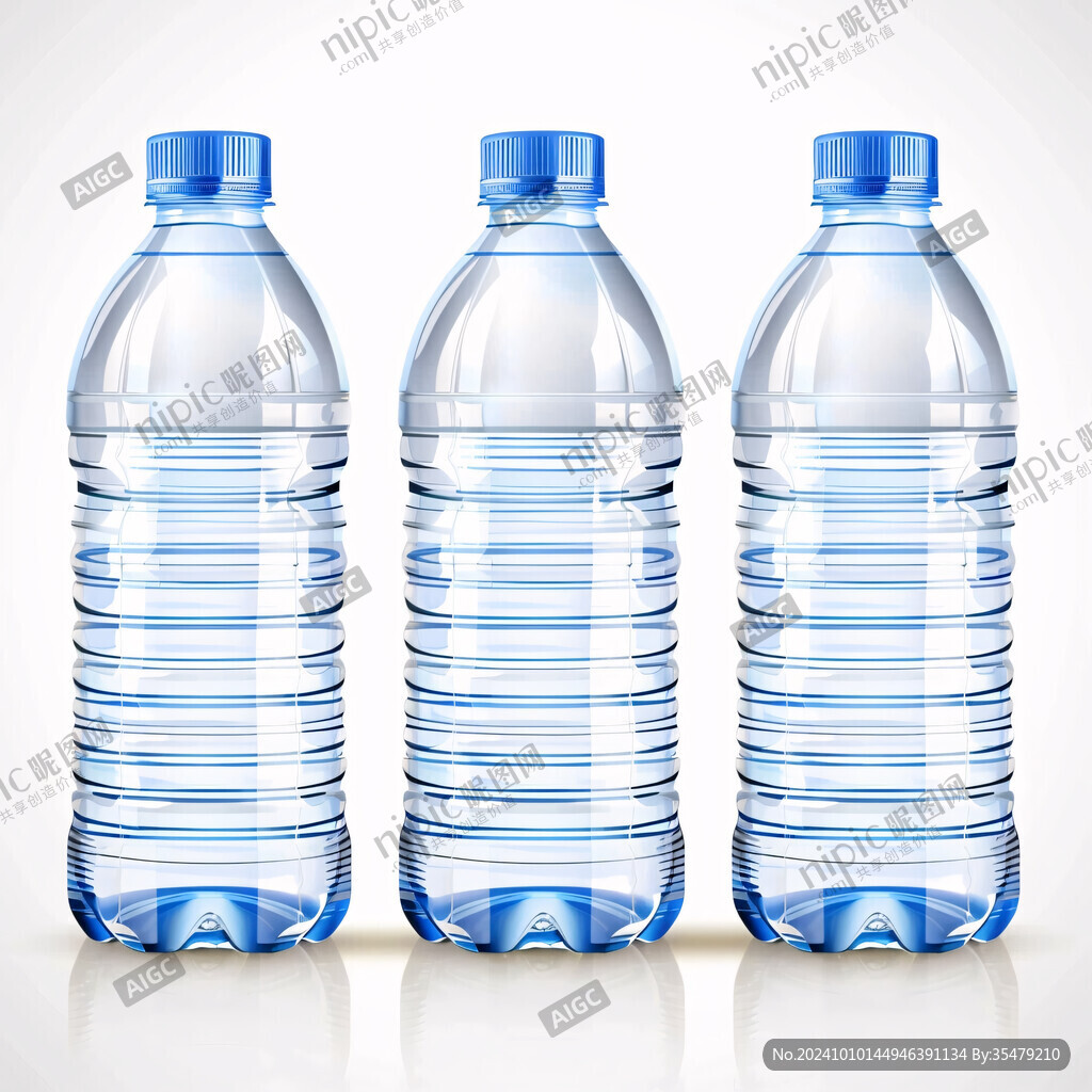 礦泉水瓶效果圖