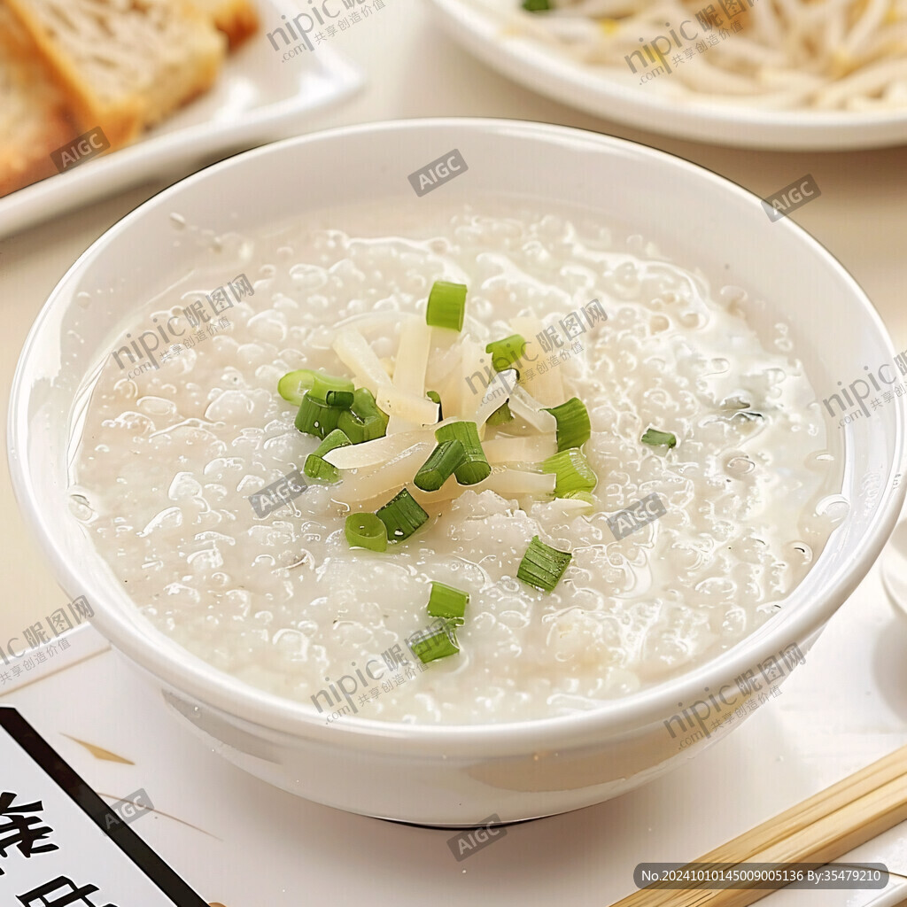 咸骨粥裝飾畫