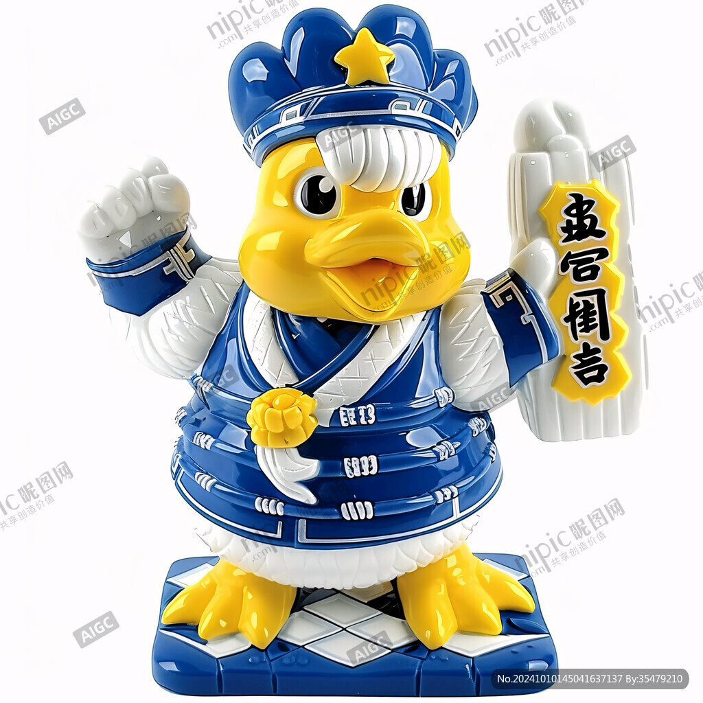 鴨大俠鴨子卡通形象