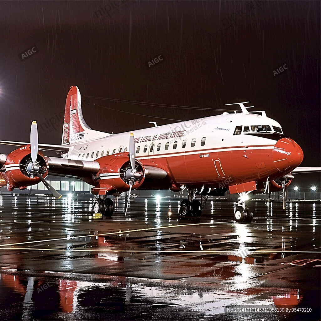飛機場夜景