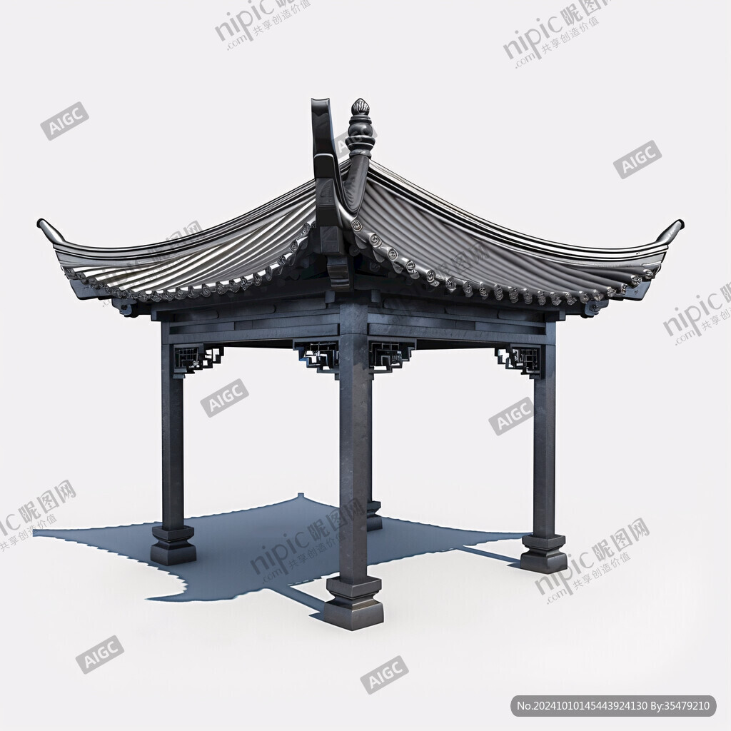 亭子摳圖