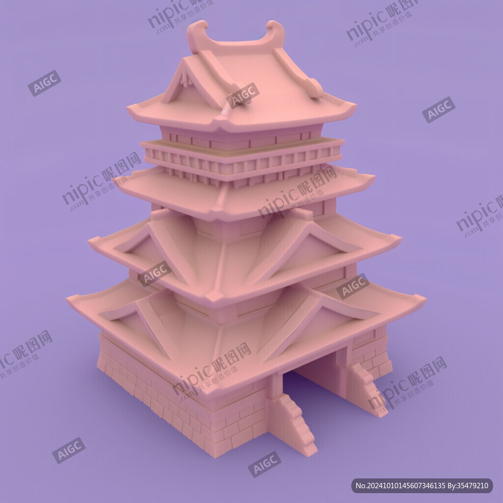中式古典塔樓