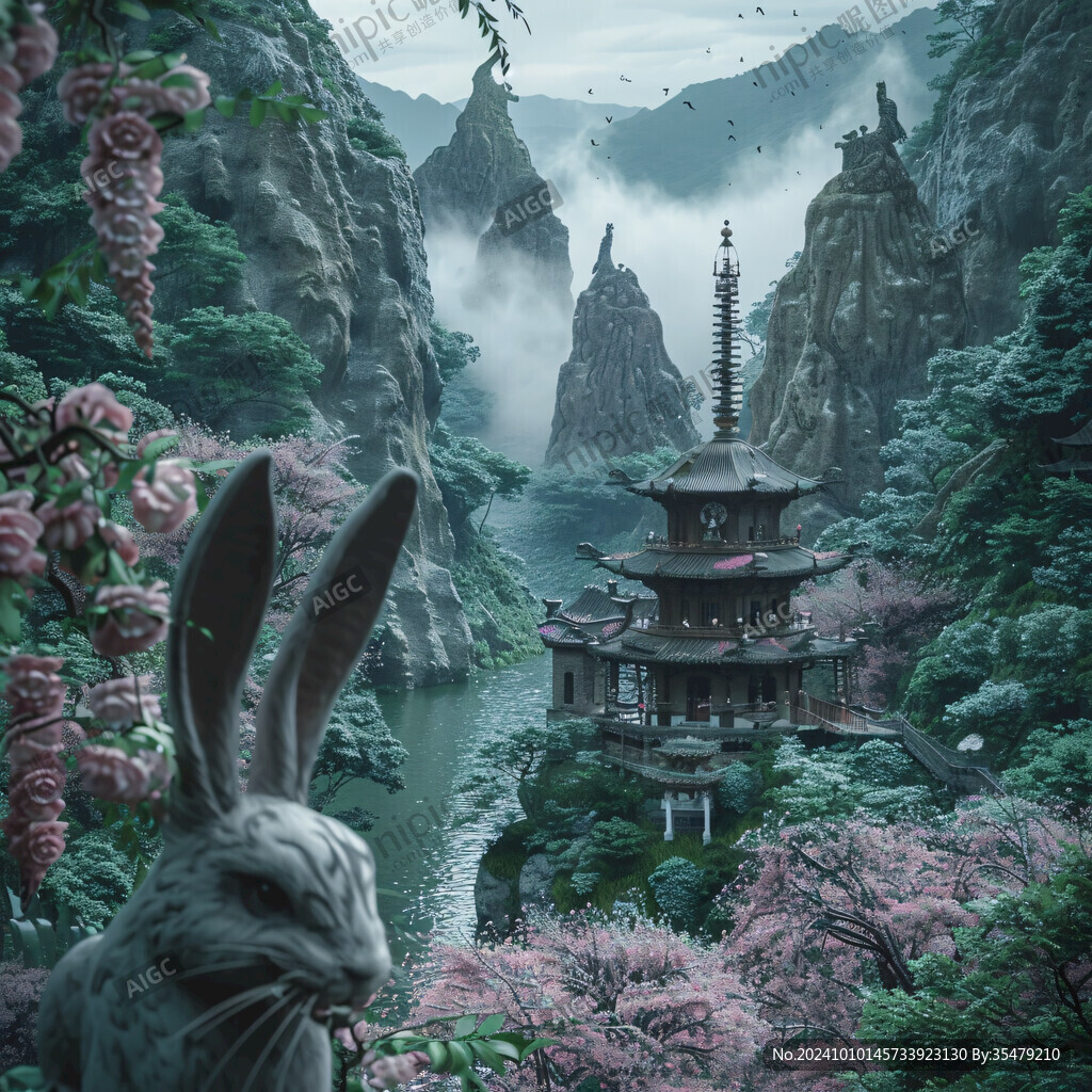 錦兔似錦