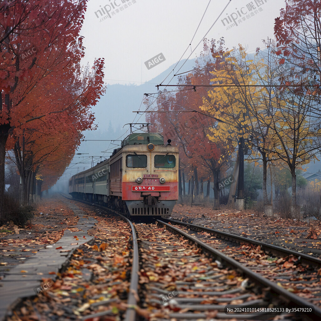 開往秋天的列車