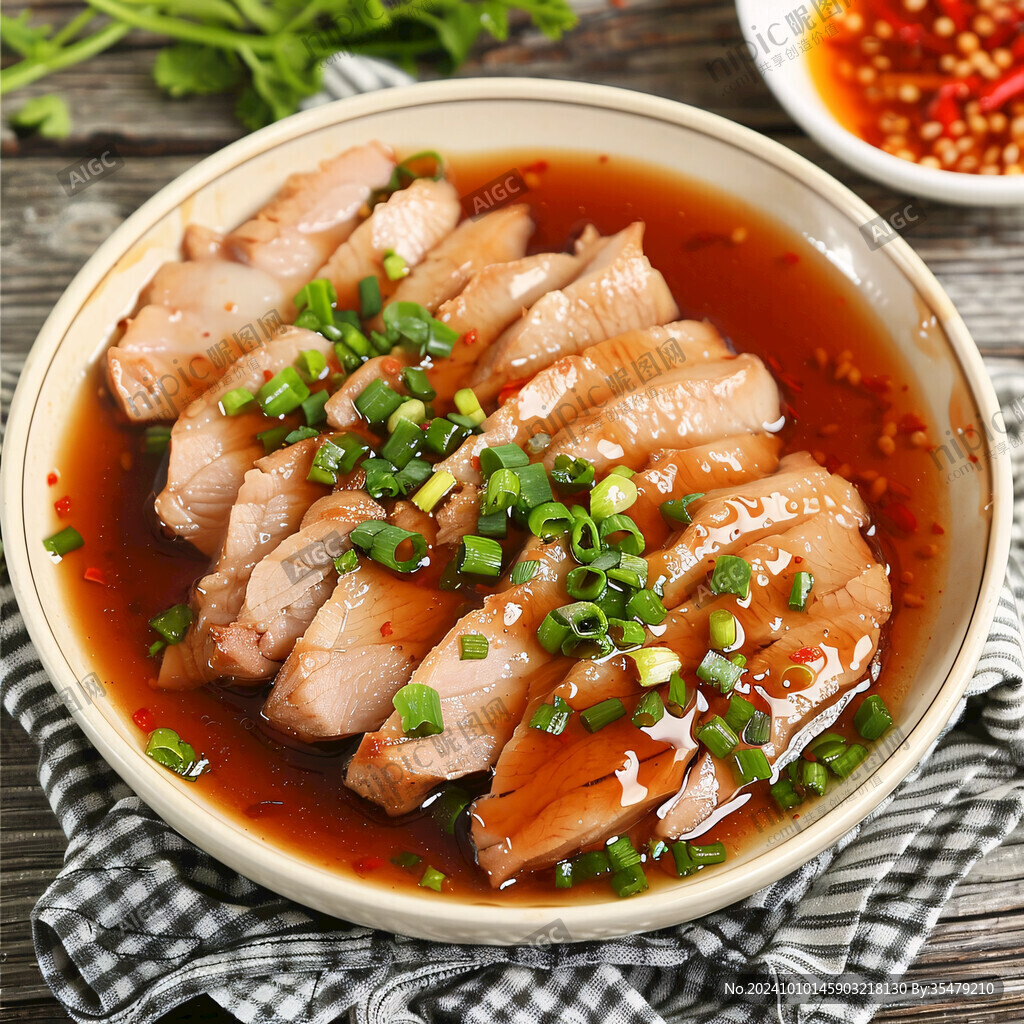 撈汁豬頸肉