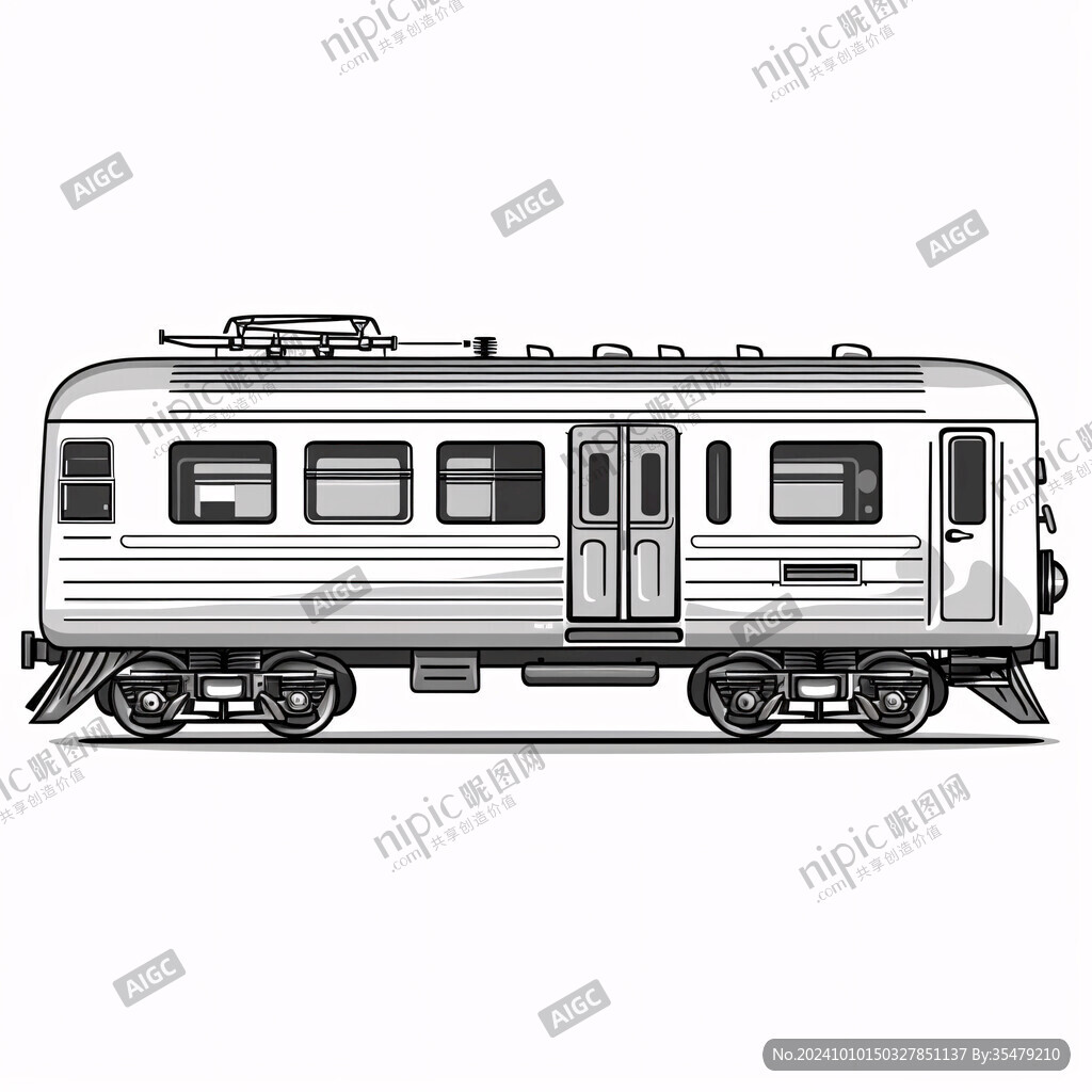 手繪火車廂