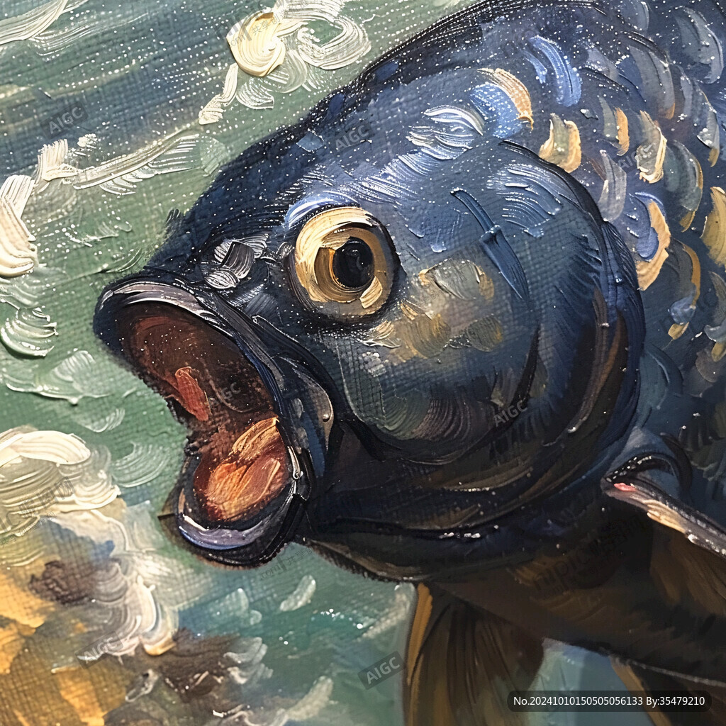 魚類3d畫