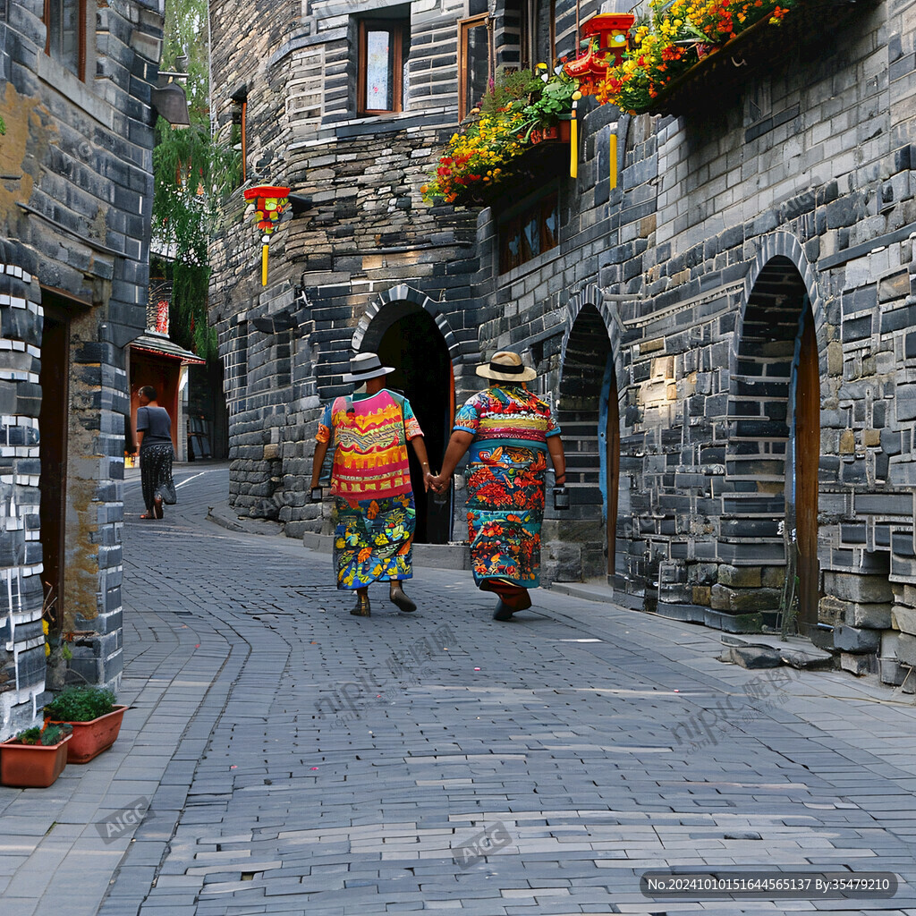 青巖古鎮(zhèn)街景
