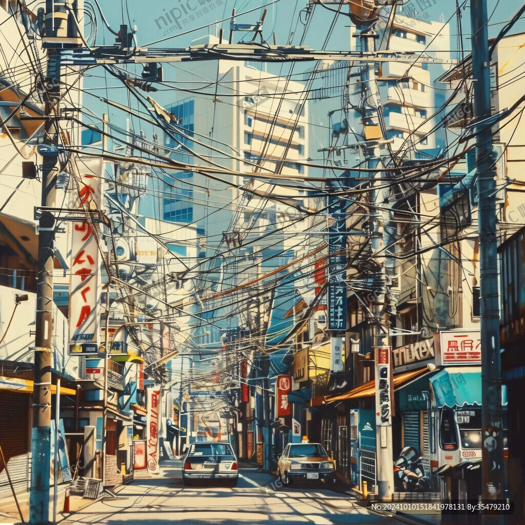 日本街景日本街區(qū)