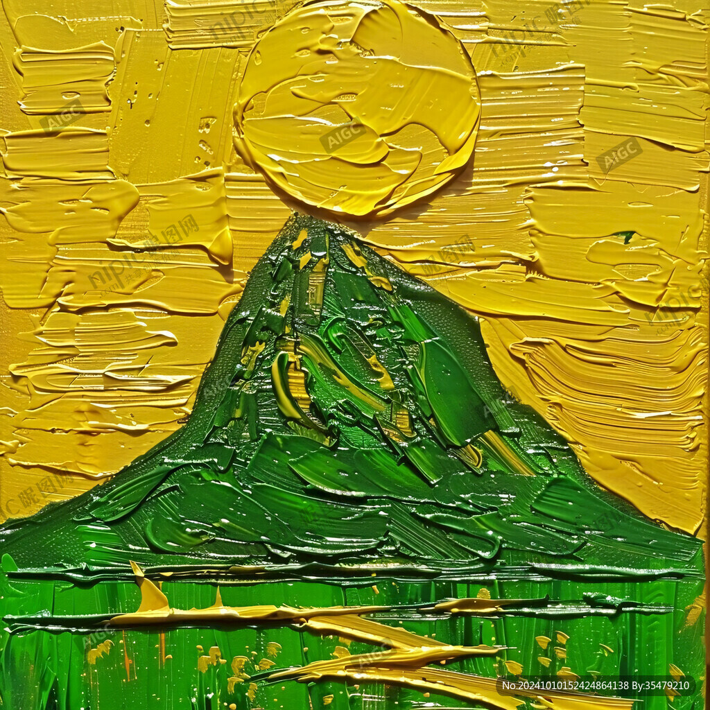 富士山裝飾畫