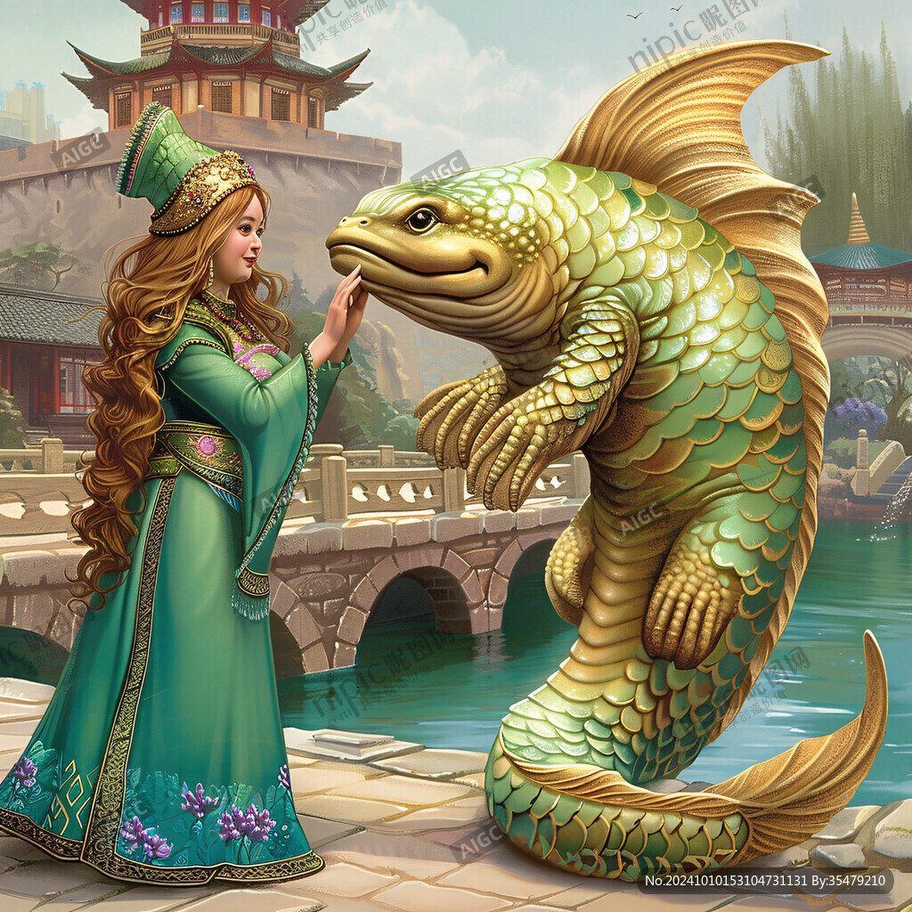抱魚姑娘