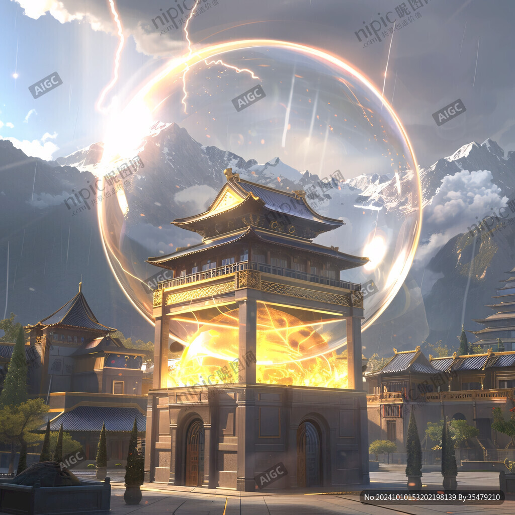 萬箭齊射城門場景