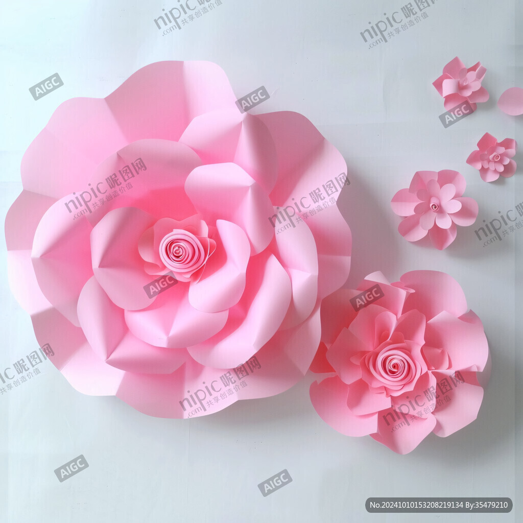 3d立體玫瑰花