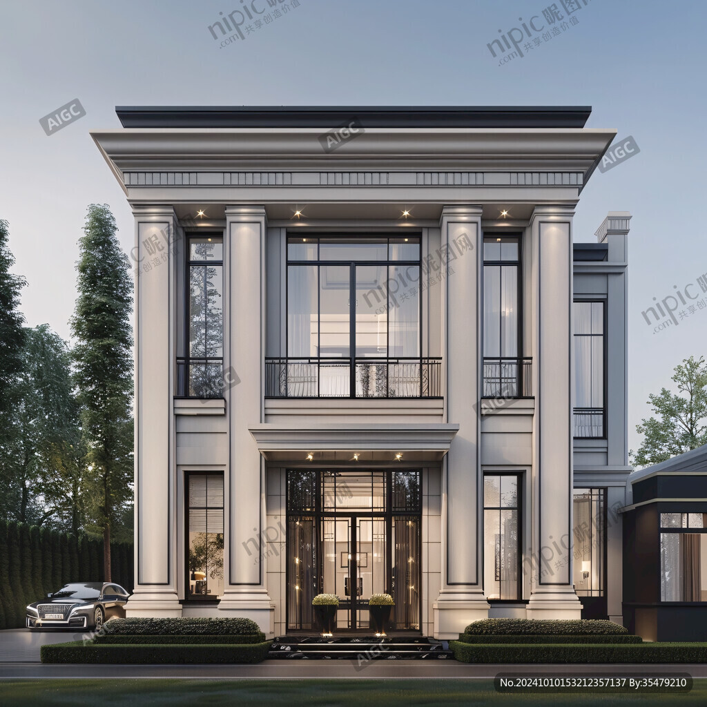 新中式別墅自建房建筑