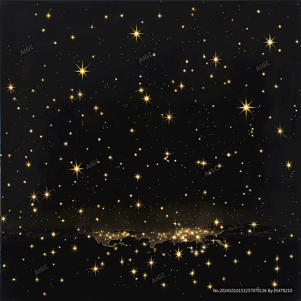 星空背景星空天頂貼