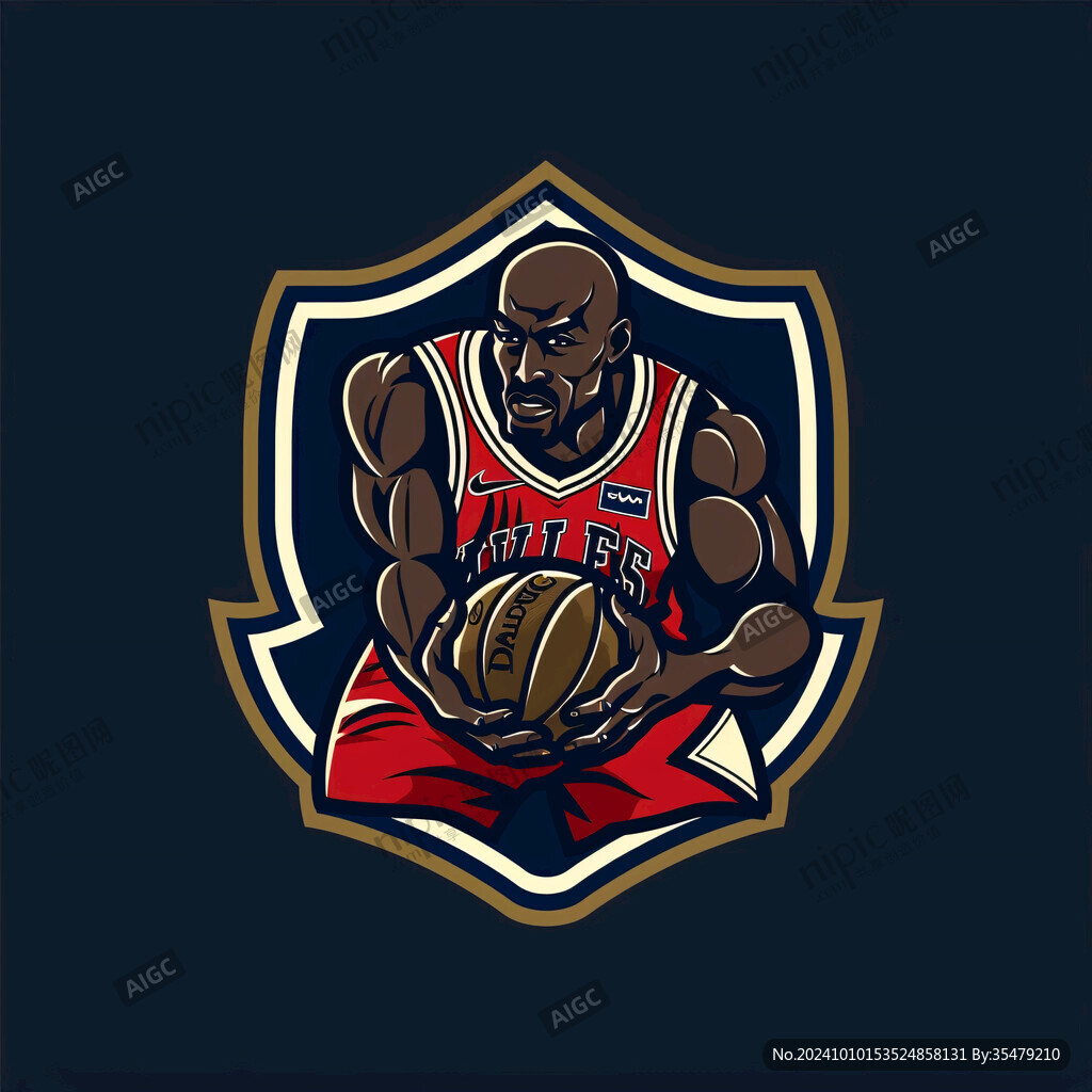 籃球運動員logo