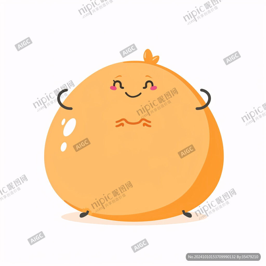 卡通小桔子表情