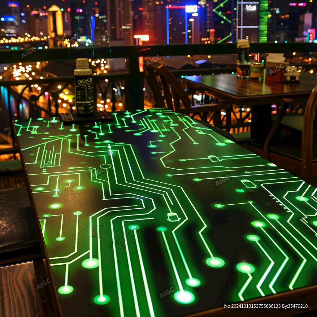 led發光地磚