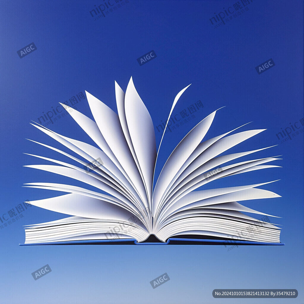 立體效果書本