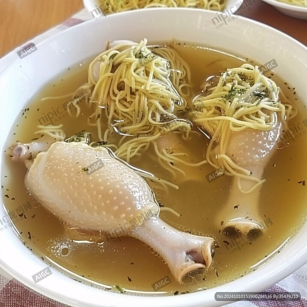 雞腿黃細(xì)面