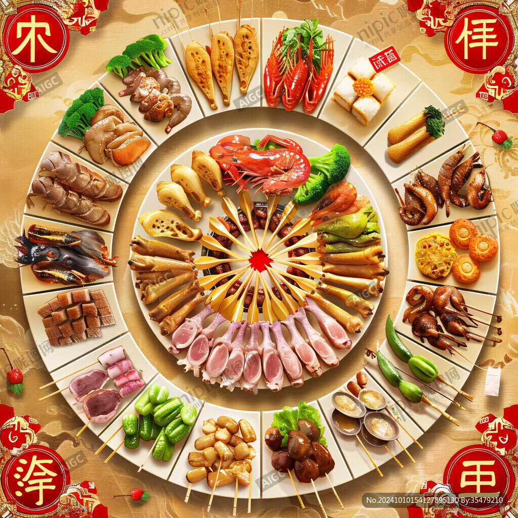 年夜飯素材下載