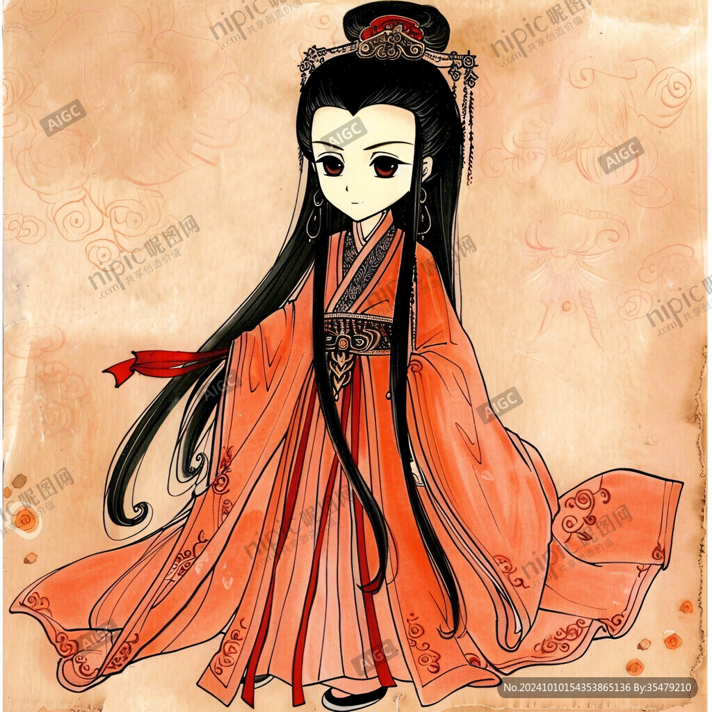 q版漢朝美女