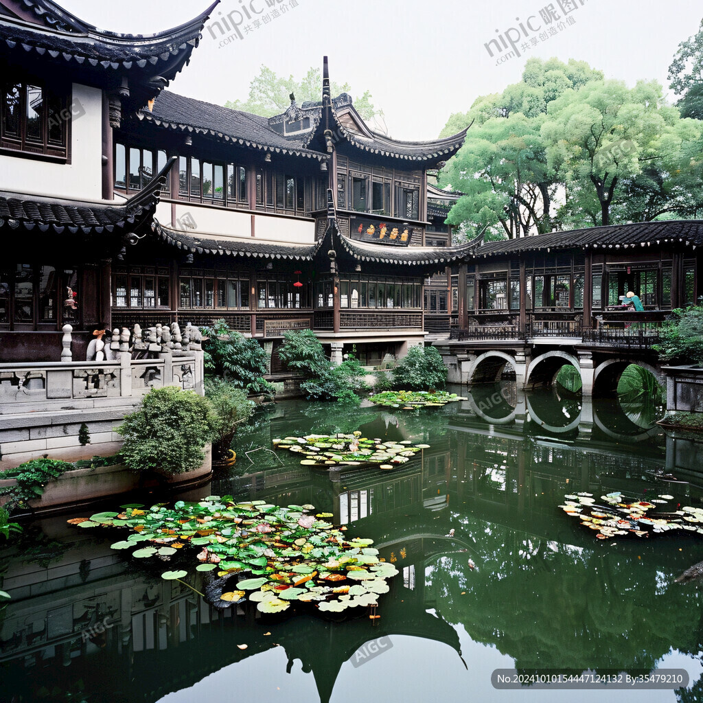 古典建筑古建筑豫園